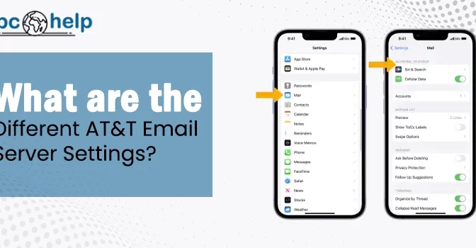 What are the Different AT&T Email Server Settings? Explained